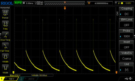 Click image for larger version  Name:	2023-05-28 - HV pulses - Air core 62.3mH - 100Hz, 656V.png Views:	15 Size:	47.8 KB ID:	74211