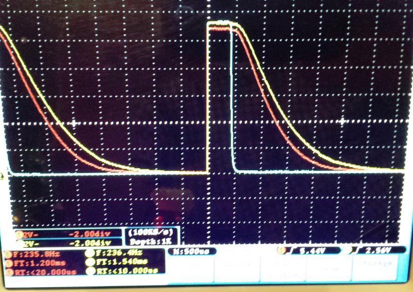 Click image for larger version
Name: H11D1 Woes Blue H11D1 to 10K Red MJL21194 Out Vs BD243 Out-LowRes.jpg
Views: 3
Size: 99.9 KB
ID: 46517